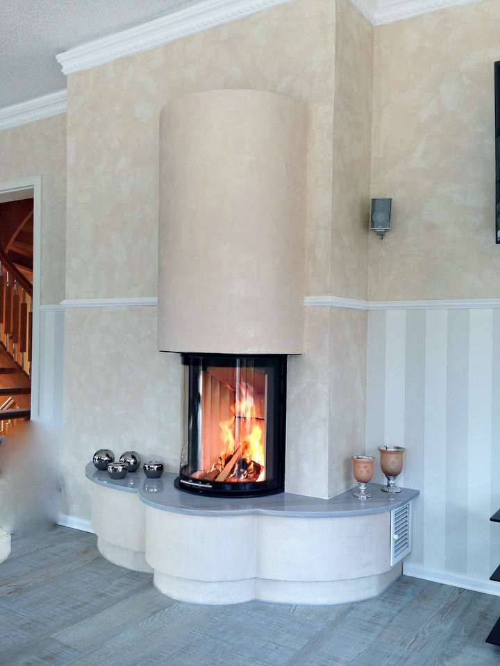 kamin in Helbra mit-kurven-und-marmor